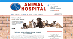 Desktop Screenshot of northcountyvets.com